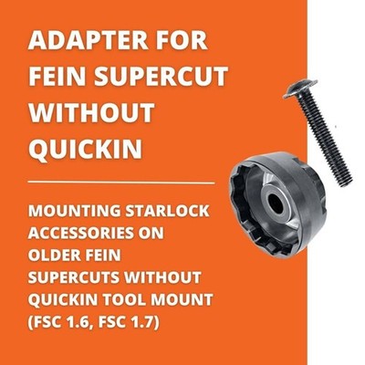 FEIN Adapter SuperCut ohne QuickIN 35222952040   Starlock   FSC 1.6 - FSC 1.7