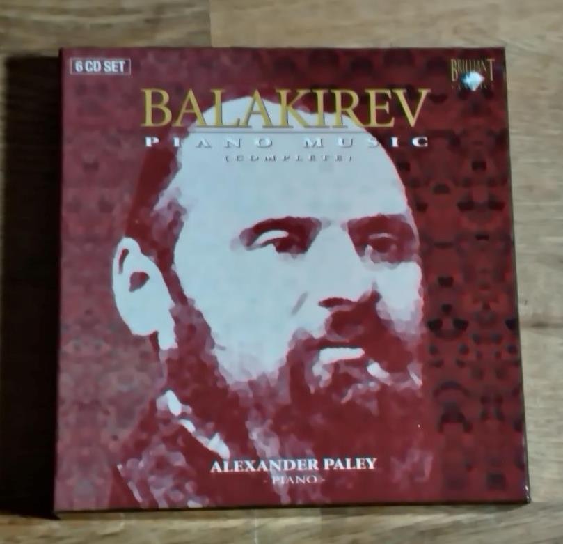BALAKIREV Complete Piano Music ALEXANDER PAVEY  BRILLIANT CLASSICS 6CD set NM