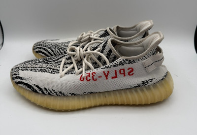 adidas Yeezy Boost 350 V2 Zebra CP9654 White/Core Black/Red Primeknit Low 11 WOB