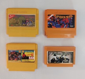 Vintage cartridges from 90's for Famicom, Dendy, Pegasus 8 bit, lot of 12