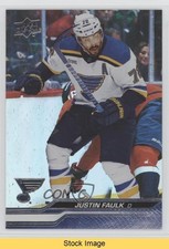 2023-24 Upper Deck Series 2 Silver Foil Justin Faulk #409 READ 1e7g