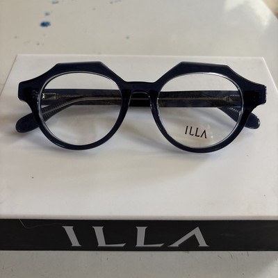 ILLA EYEGLASSES FRAMES ONLY/ VENTO BLUE 49/19/135