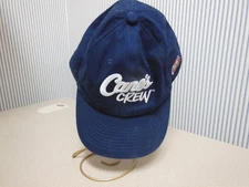 Raising Cane's Hat Crew Member Navy Blue Baseball Chicken Fingers "One Love"