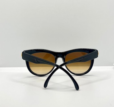 Brigitte Bardot Vintage Sunglasses-Black w/Micro-Crystals