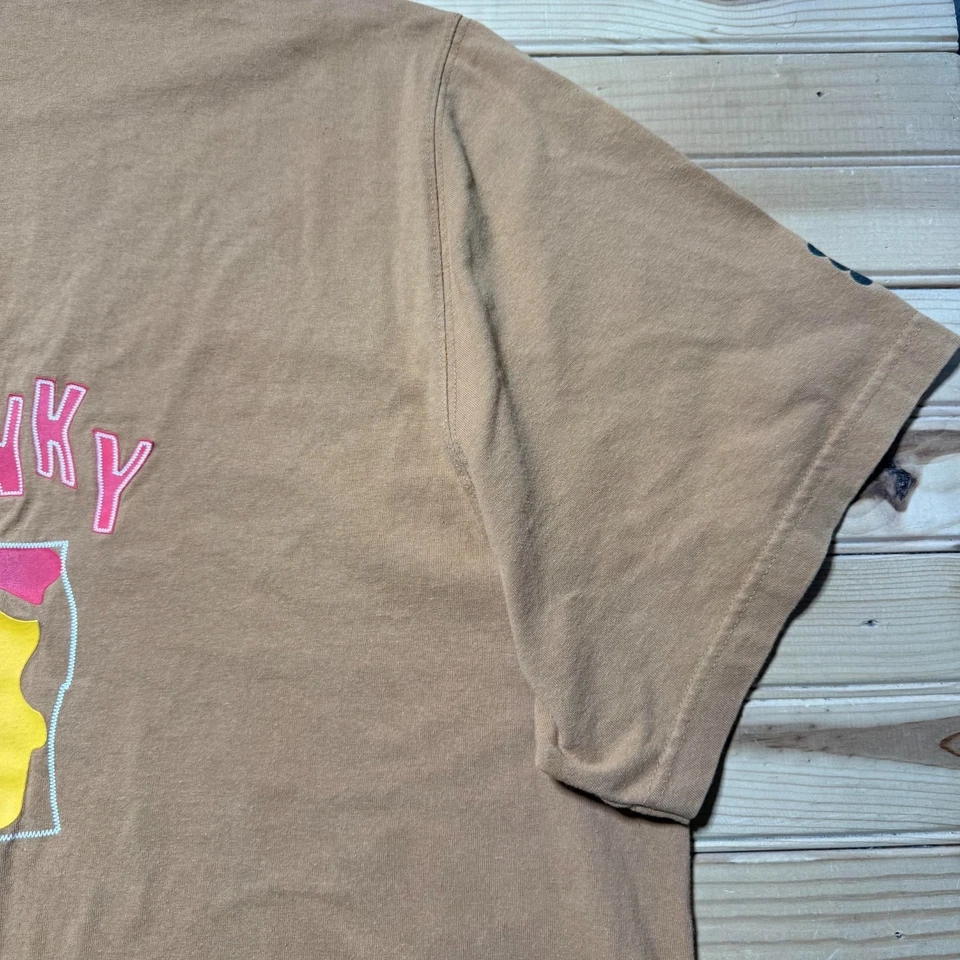 Винтажная мужская футболка Y2K DrunknMunky Applique Skater хип-хоп уличная одежда размер 5XL - Изображение 4 из 4