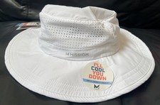 Mission Cooling Anywhere Boonie Hat Cloud White Adult O/S UPF50
