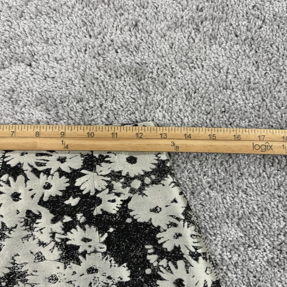 Falda de Seda Stella McCartney 38 Floral Oscuro Femenino Evento Caprichoso Brocado Foto 4 de 4