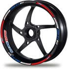 Honda HRC Motorcycle Wheel Decal 12 Rim Stickers CBR 1000RR 600RR Blue Red White