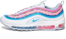 NIKE BIG KIDS AIR MAX 97 SE (GS) RUNNING SHOES #DV7550 100