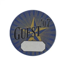 Bob Dylan 2007 Modern Times Concert Tour Guest Backstage Pass