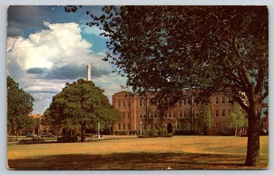 Administration Building, Arlington State College, Arlington, TX 1950s postcard