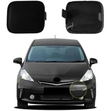 Car Front Bumper Tow Hook Cover Compatible with Unpainted left Driver Side