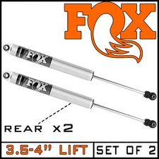 FOX Performance 2.0 Rear Shocks Pair fit 2020-2025 Jeep Gladiator w/ 3.5-4" Lift