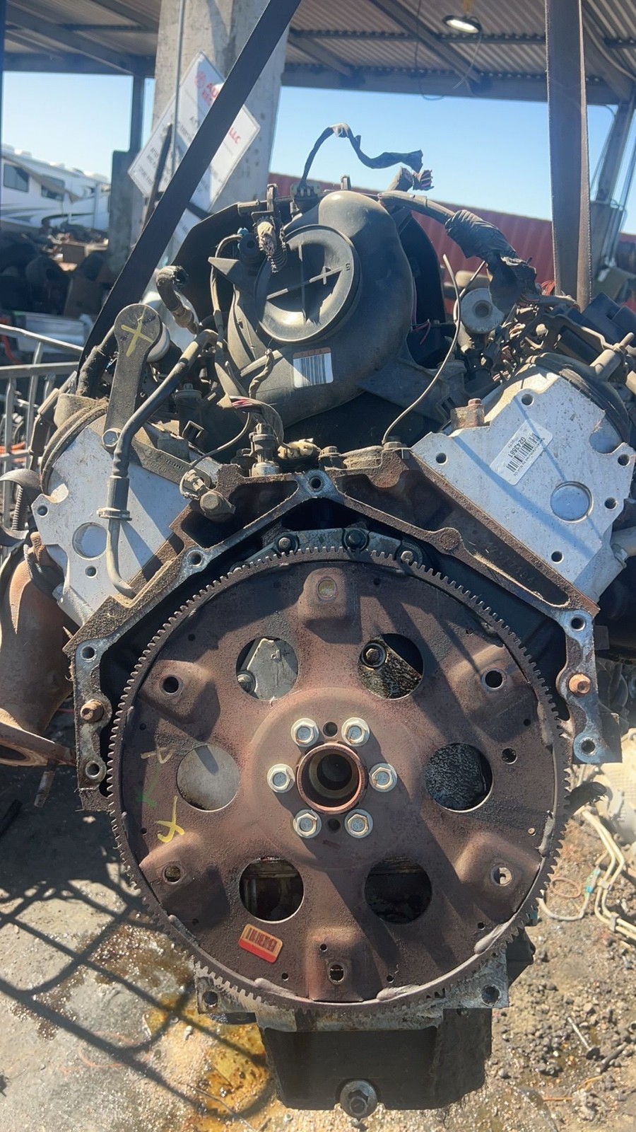 01 02 03 04 05 06 07 GMC SIERRA 3500 Engine Assembly/motor 6.0l Gasoline