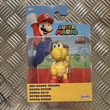 SUPER MARIO BROS Red Koopa Troopa 2.5” Action Figure Jakks Pacific 