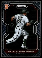 2021 Panini Prizm Luis Alexander Basabe Rookie San Francisco Giants #103
