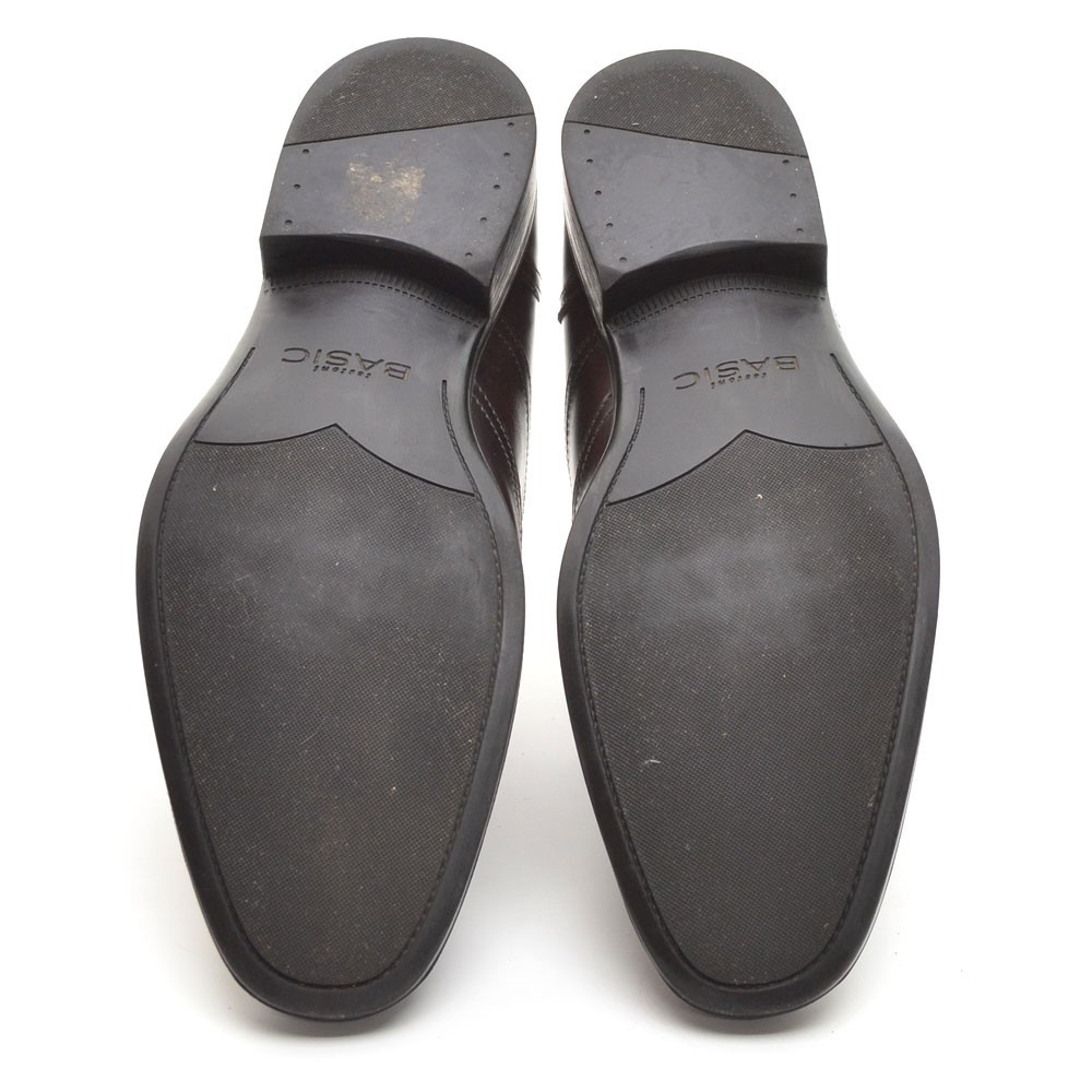 Men A. Testoni Basic Wingtip Oxfords 10 M Brown L… - image 6