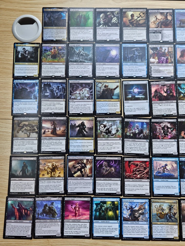 Custom Commander Deck ~ Grave Tide ~ Wilhelt, the Rotcleaver ~ 100 Card Deck - Image 2 of 4