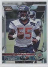 2015 Topps Chrome Rookies Refractor Benardrick McKinney #132 0c4