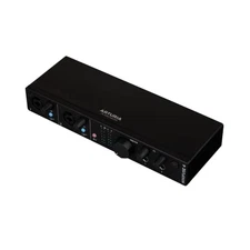 Arturia MiniFuse 4 Portable 4x4 USB Type-C Audio/MIDI Interface (Black)