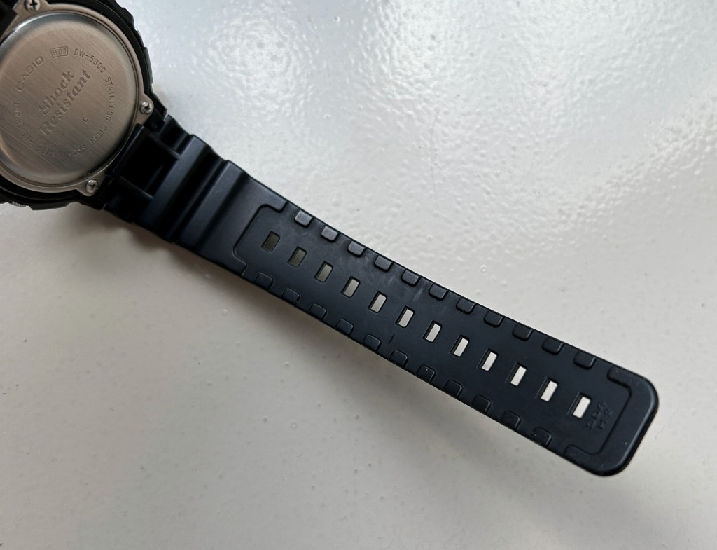 Rare 1994 Casio G-Shock DW-5300 White Border for sale online | eBay