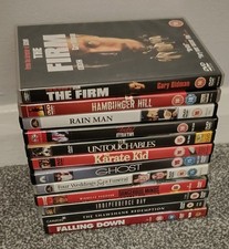 12 X 80s / 90s DVD Movies - Action / Comedy / Thriller Bundle - MINT Condition!