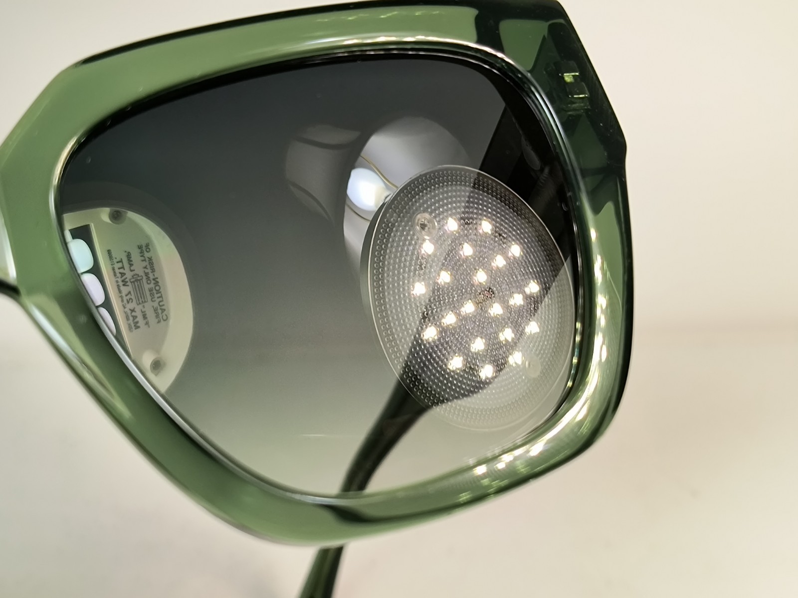 Diff Sunglasses Remi II translucent Green minty A… - image 8