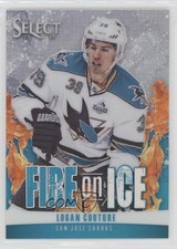 2013 Panini Select Fire on Ice Stars Blue Prizm 13/25 Logan Couture #FS-30 4ry