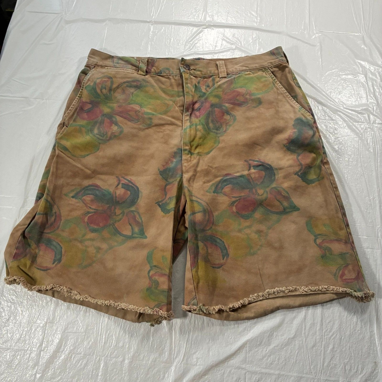 Vintage Polo Ralph Lauren Cut Off Philip Floral Shorts Men