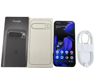 Google Pixel 9 Pro XL 128GB Unlocked GSM CDMA Excellent In-Box Obsidian / Hazel