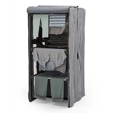 Dry:Soon 53359 3-Tier Heated Hub 22.5m of Drying Space – No Remote Control Grey