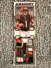 2021 Panini Playbook - Armory #Ja’marr chase 14/25  (MEM, RC)