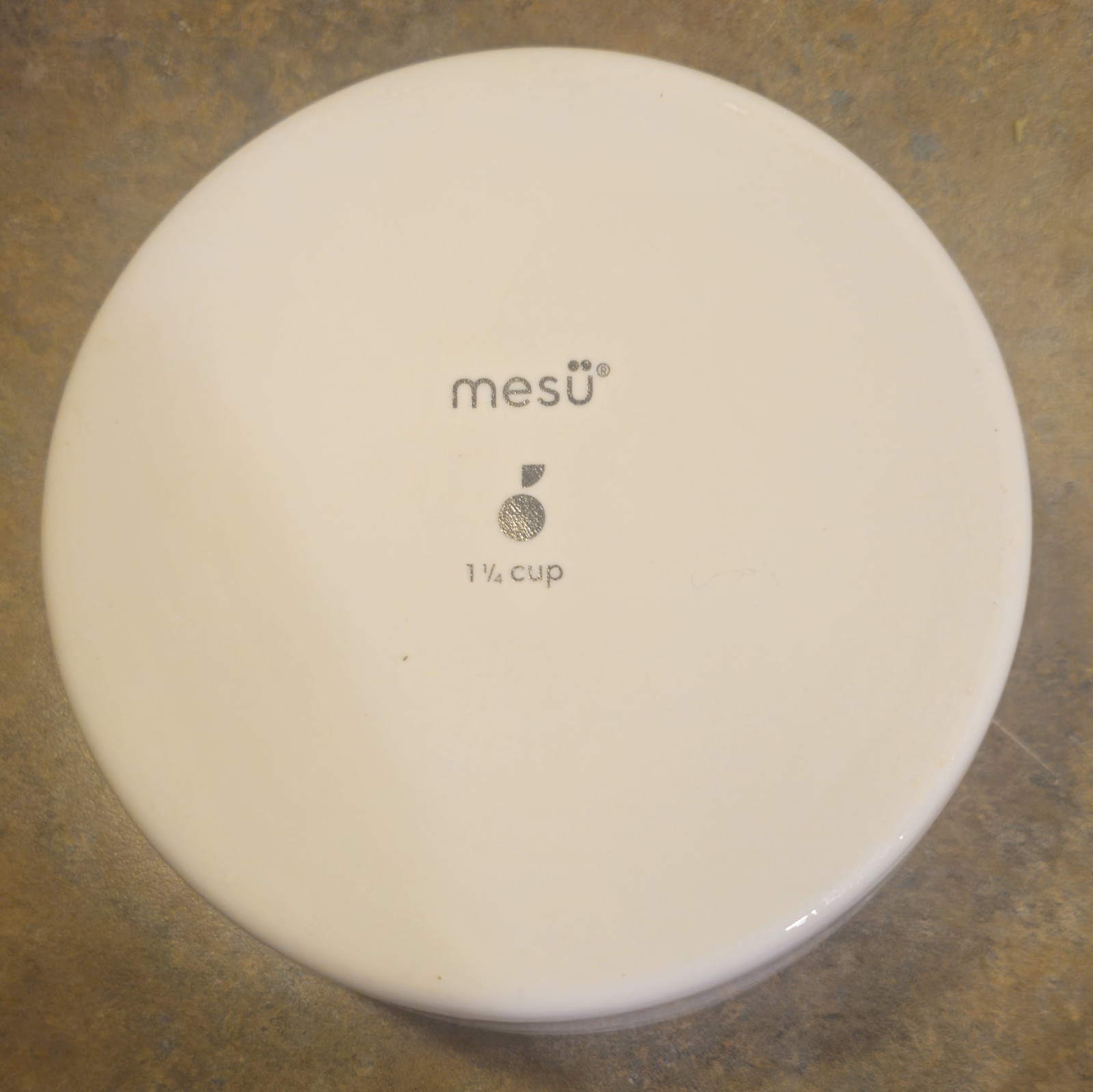 Mesu 6 Pc Measuring Cup/Portion Control Set, Nesting Bowls, 1/2 Cup Up To 2 Cup 