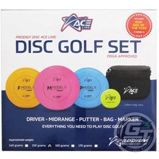 NEW Prodigy Ace Line 3-Disc w/ Bag Beginner Disc Golf Set - COLORS WILL VARY