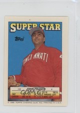 1988 Super Star Sticker Back Cards John Franco Sid Fernandez Tom Brunansky 0au4
