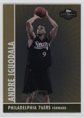 2008-09 Topps Co-Signers Gold Foil 28/99 Andre Iguodala #19 07rd