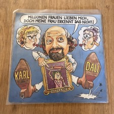 Schallplatten Vinyl 7“ Inch Single - Karl Dall Millionen Frauen lieben mich 1987
