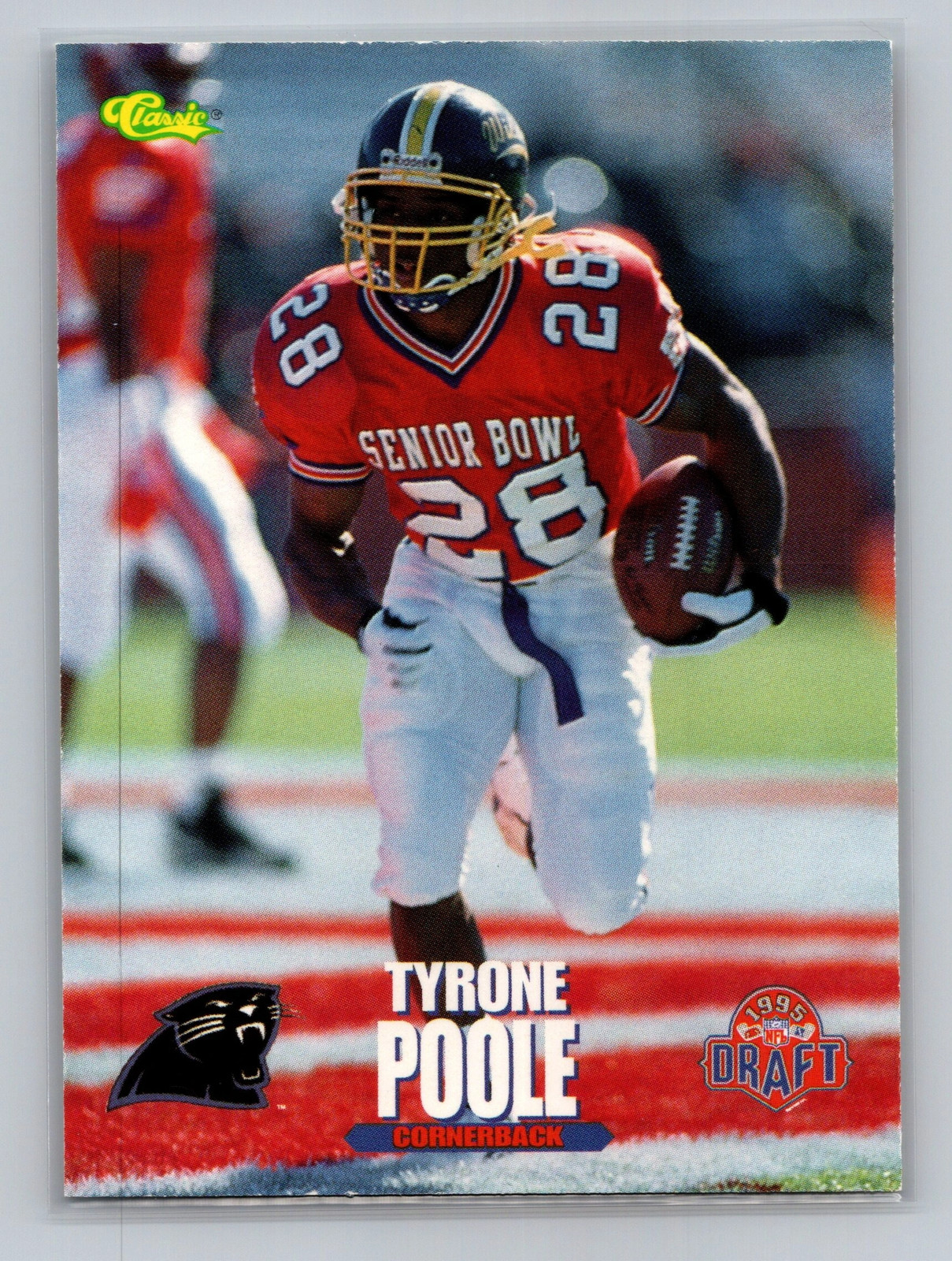 Tyrone Poole Panthers Football Classic Games, Inc. NM