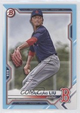 2021 Bowman Draft Sky Blue 427/499 Chih-Jung Liu #BD-190 0us5