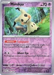 Mimikyu 037/091 Reverse Holo Paldean Fates
