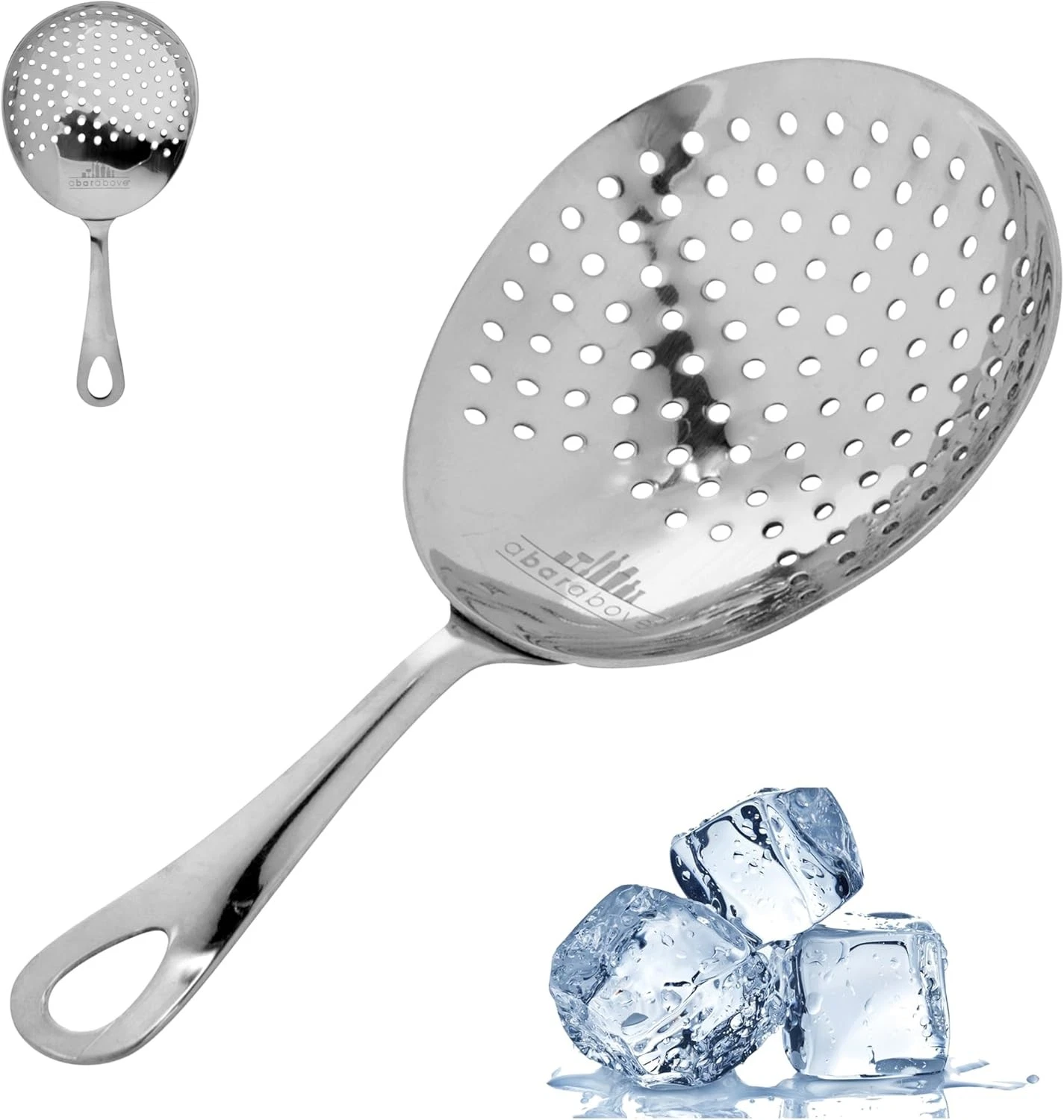 A Bar Above Stainless Steel Julep Strainer, 304 Metal