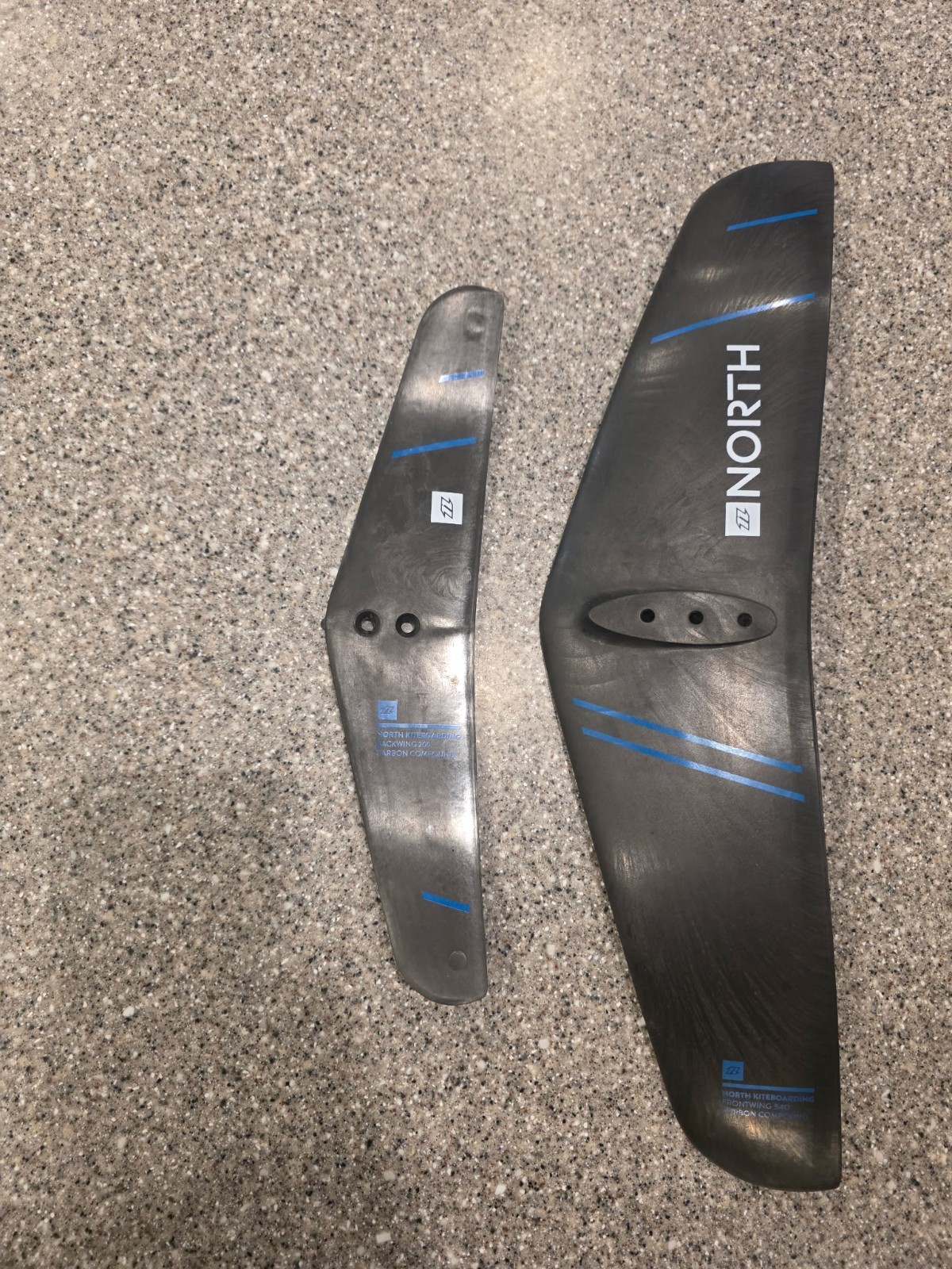 North kite boarding foil wings