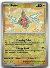 Rotom 061/191 SV08: Surging Sparks Common Reverse Holo Pokemon TCG NM