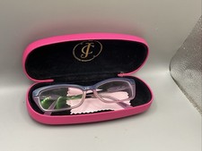 Juicy Couture Glasses With Case Pink/Purple