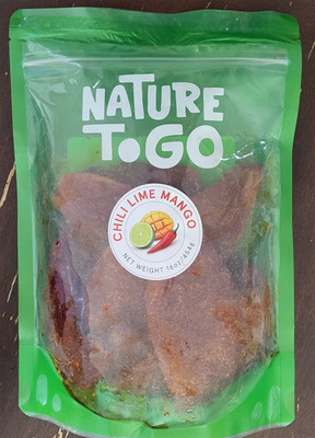 Nature ToGo CHILI LIME MANGO Premium Dried Real Fruit To Go 16 oz MAR 2027