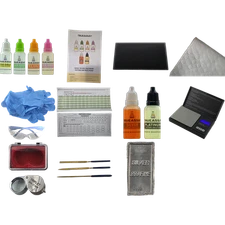 Gold Testing Kit 10k 14k 18k 22k Stone Ring Coin Bar Bullion Jewelry Acid Tester