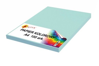 Farbpapier A4 80g blau pastell v2 100 Blatt
