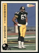 Dermontti Dawson 1992 Pacific #255 Pittsburgh Steelers