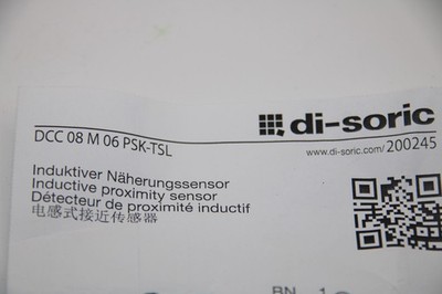 DI-SORIC DCC08 M06 PSK-TSL Nährungsschalter
