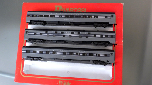 HO-Rivarossi 6947 Juego de pasajeros parciales en caja NYC 1930s B-Set New York Central | Condition: Used